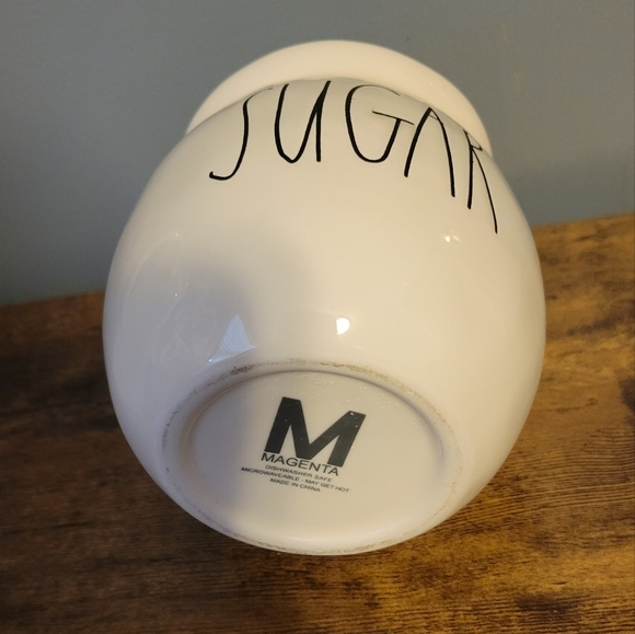 HTF Rae Dunn M Stamped Sugar - Picture 2 of 2